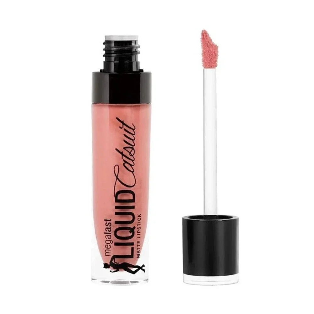 Wet n Wild Nudist Peach 921B MegaLast Liquid Catsuit Matte Lipstick, new selaed